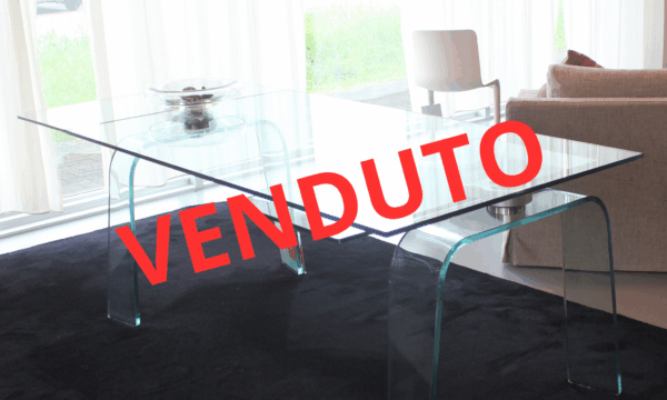 Fiam - Tavolo in cristallo allungabile - Kayo